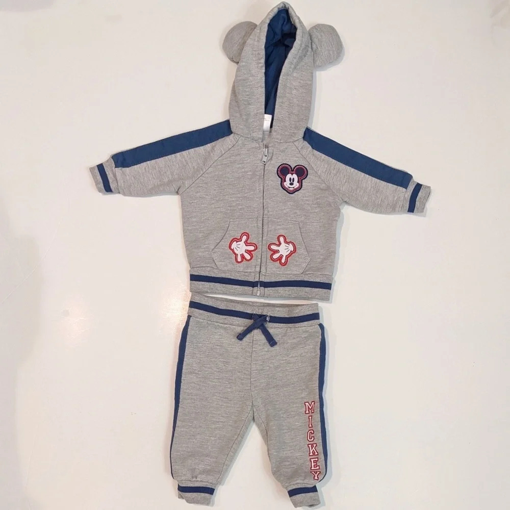 Disney Baby Boy 2PC Infant Jogger Set
